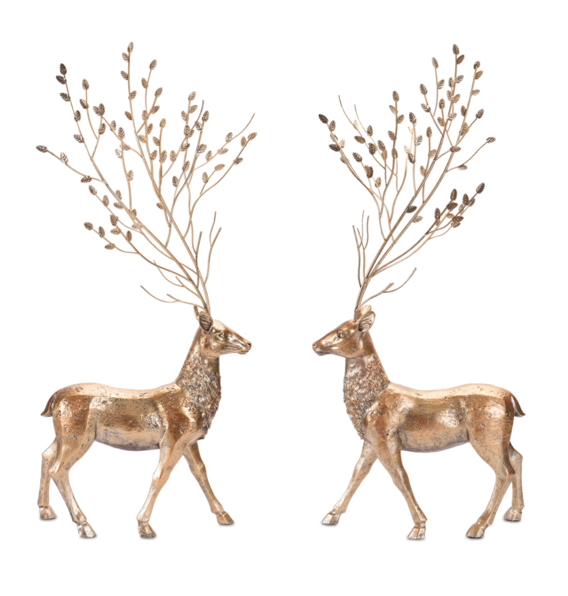 40” resin/metal deer
