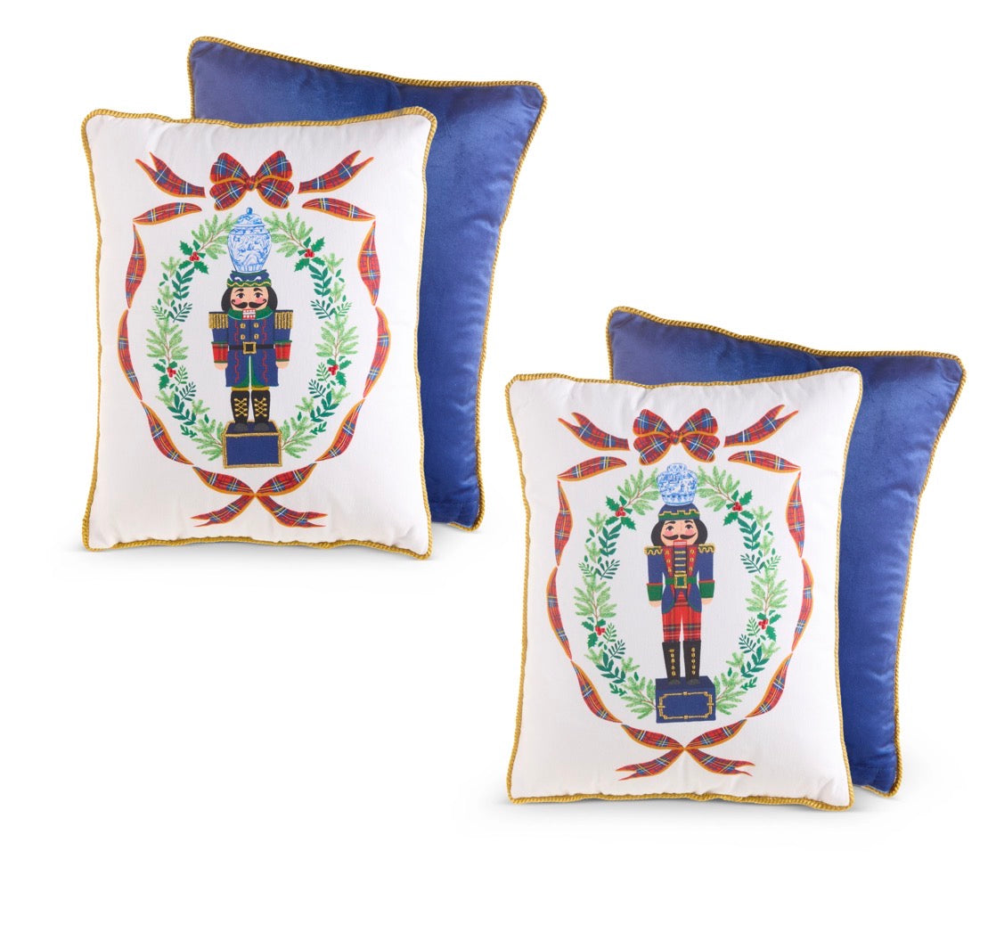16" Noble Nutcrackers Pillow