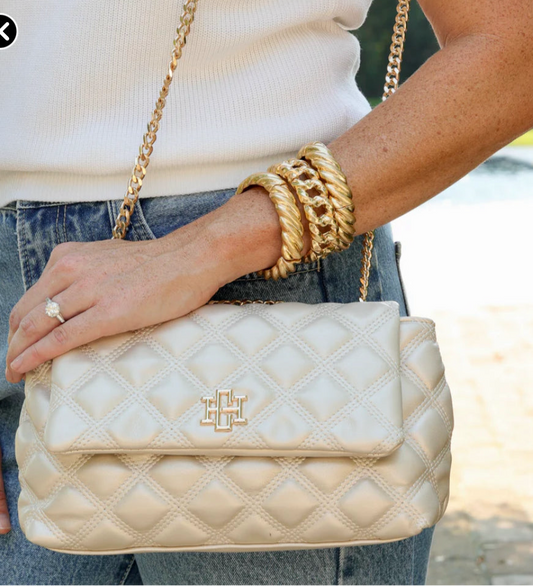 Leigh Quilted Crossbody