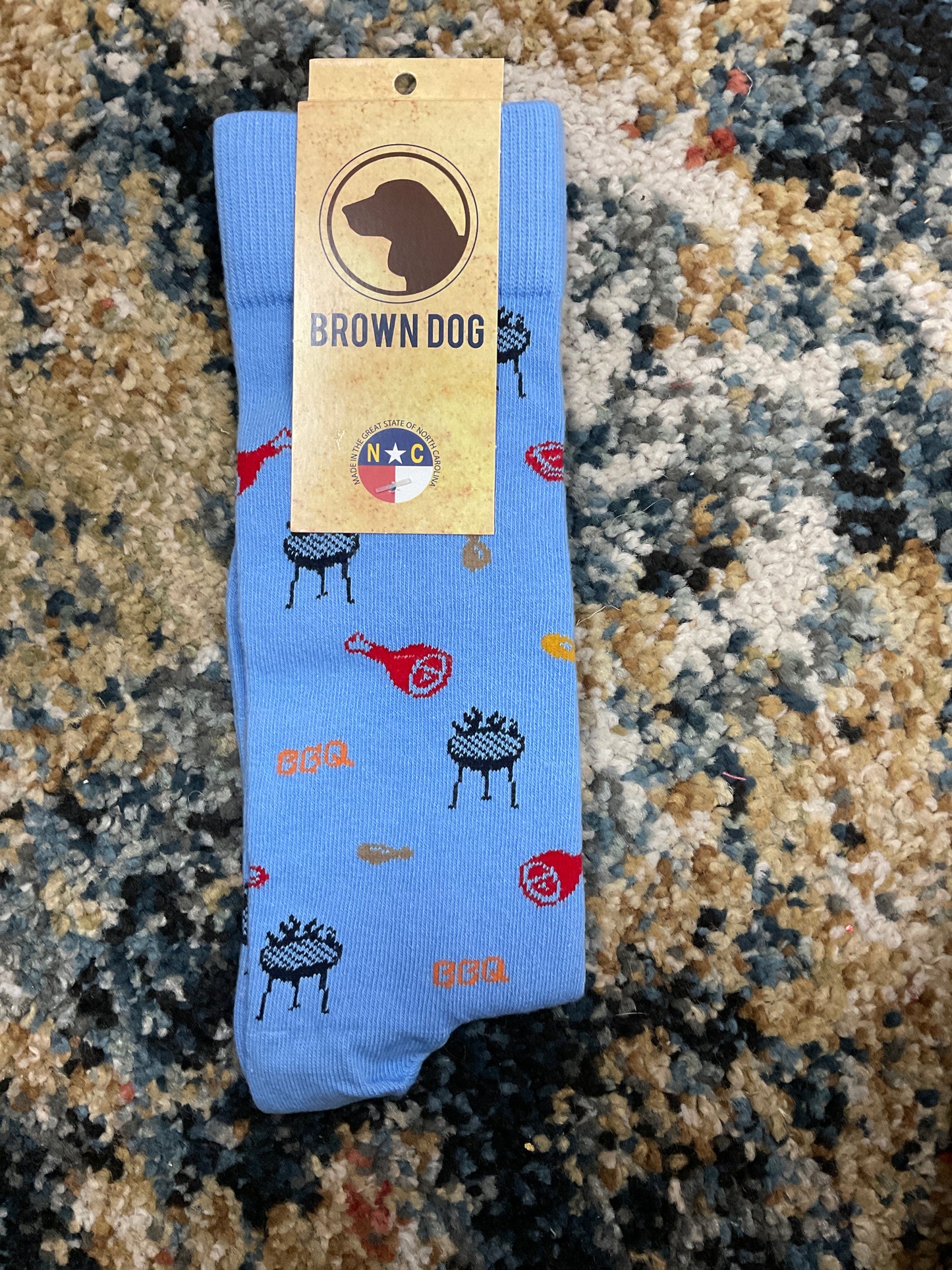 Brown Dog Socks
