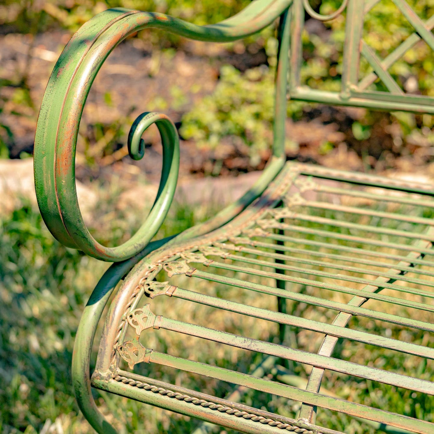 Victorian Iron Garden Bench