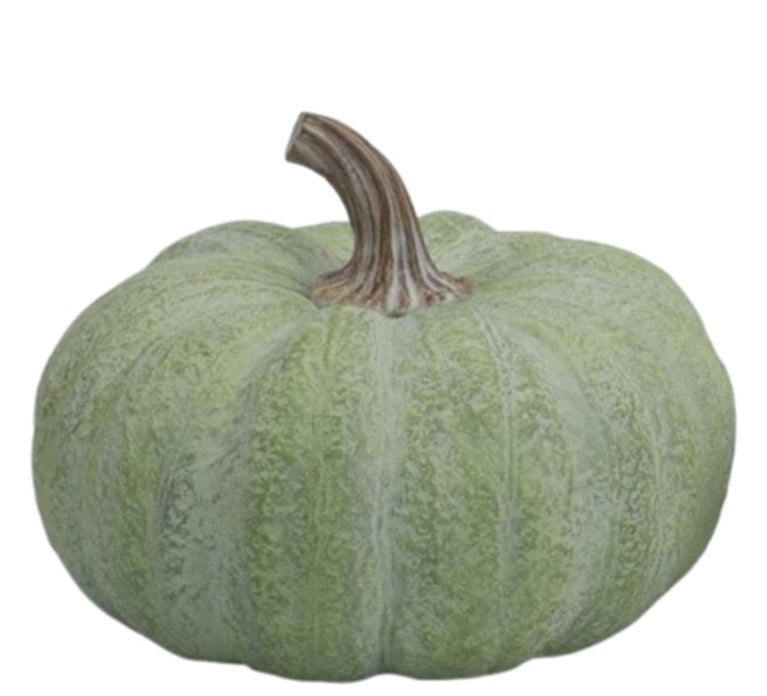 Green 7" Flat Pumpkin