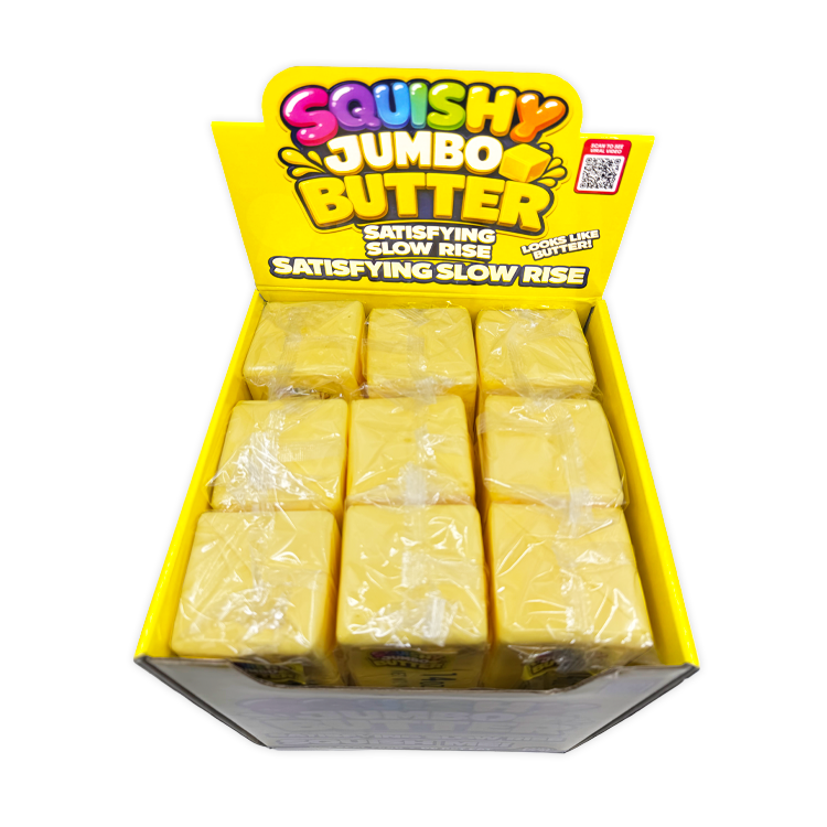 Fun Doh 10" JUMBO Butter Squish Slow Rise