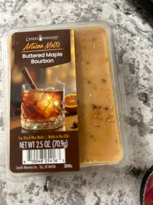 Buttered Maple Bourbon Wax Melts