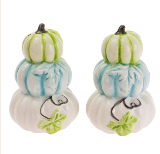 Chinoiserie Pumpkins Salt and Pepper Shaker Set