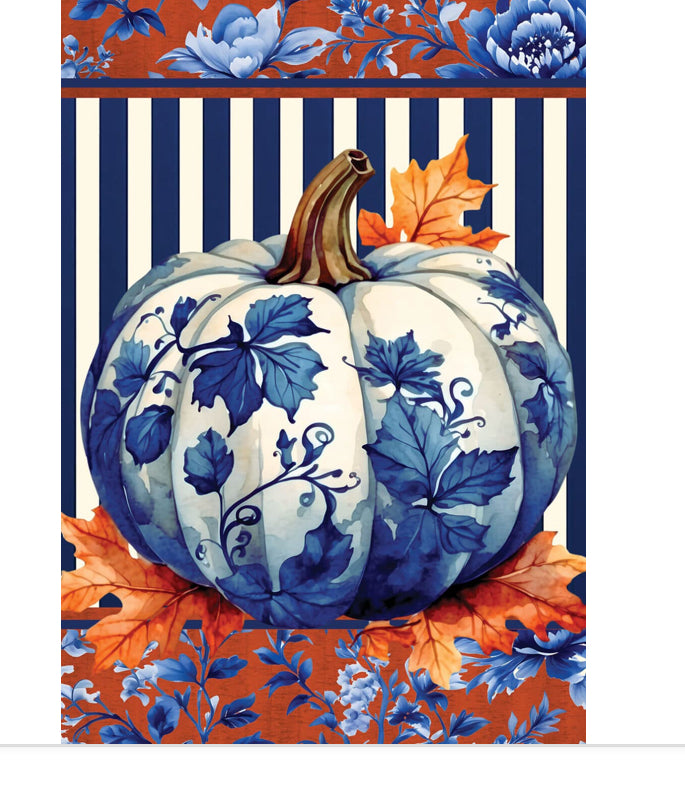 Chinoiserie pumpkin flag collection