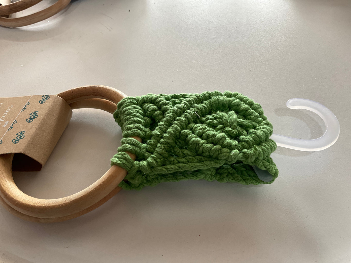 Succulent Kitchen Towel Holder