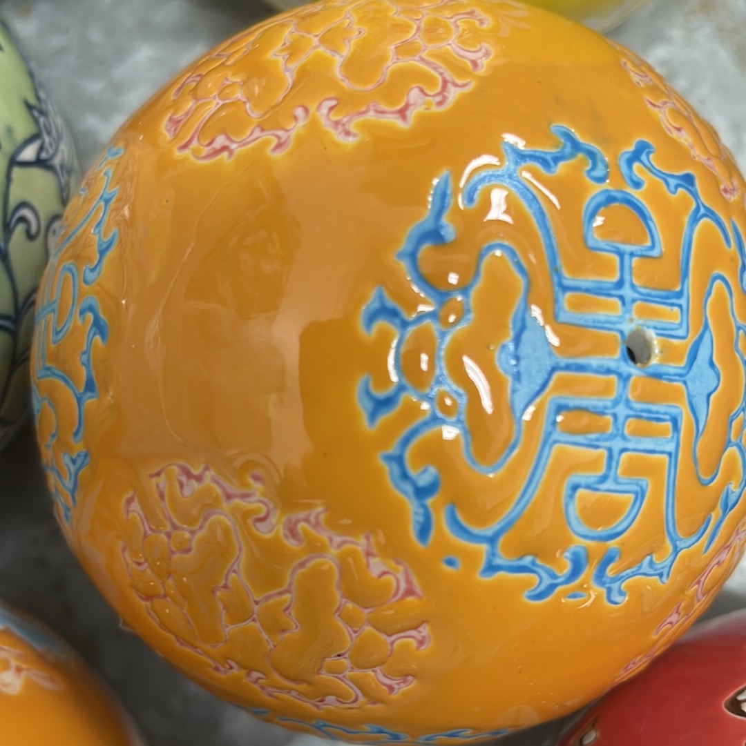 Ceramic sailor balls