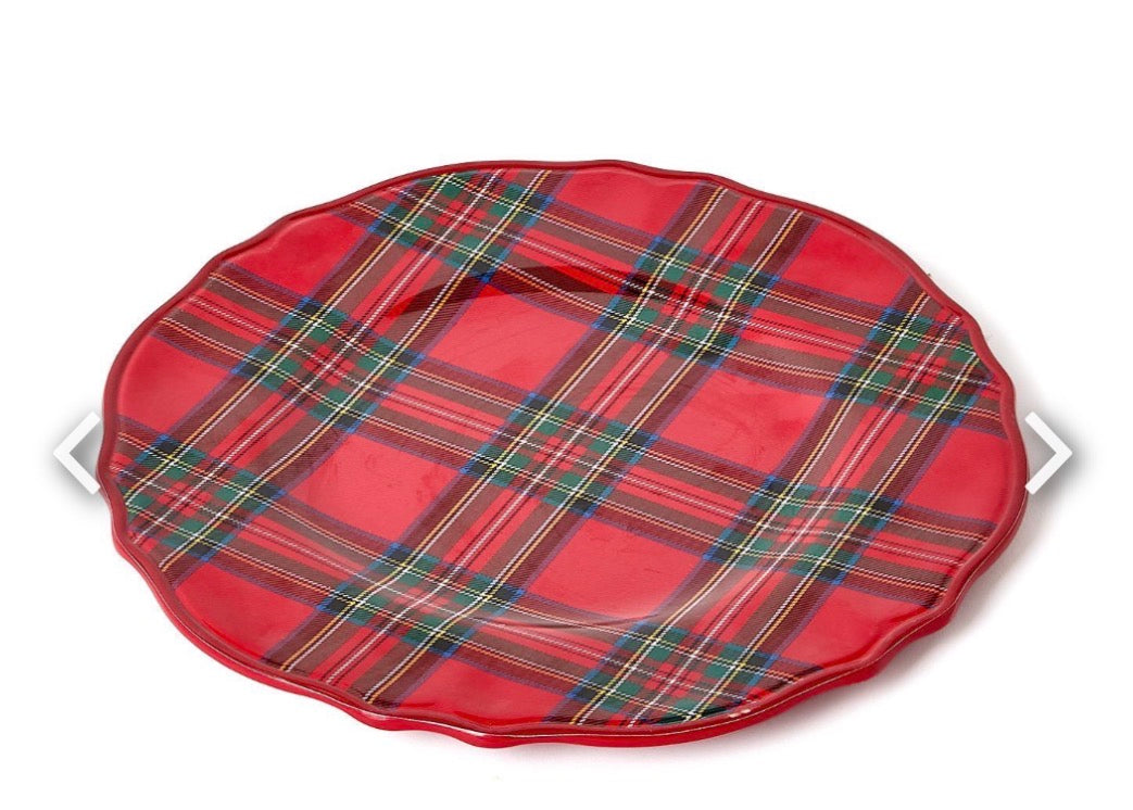 Tartan Traditions Melamine Dinner Plates