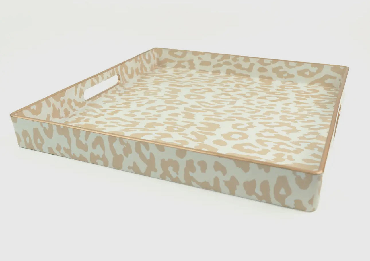 Leopard Print Tray