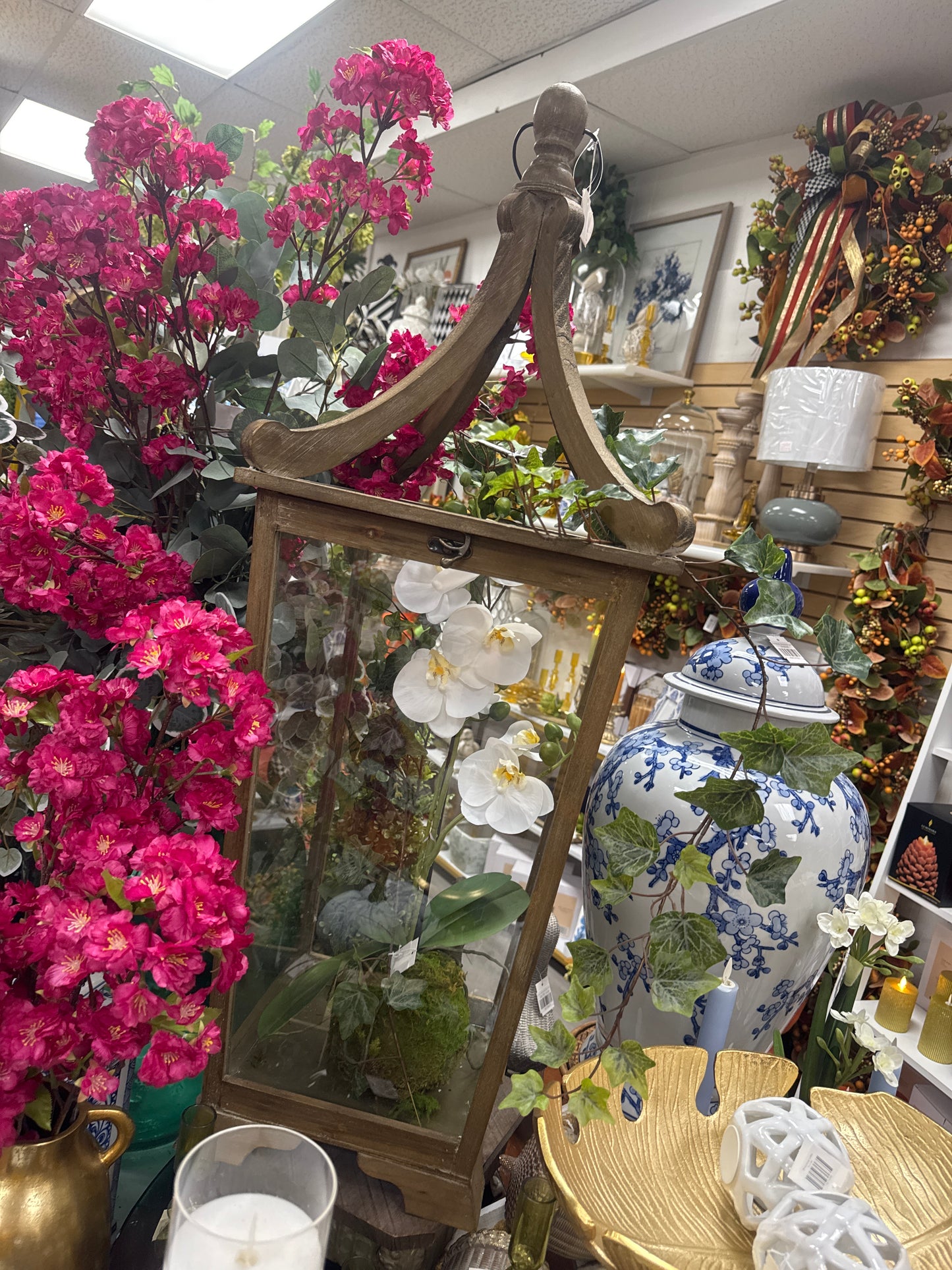 Wooden Pagoda Lantern