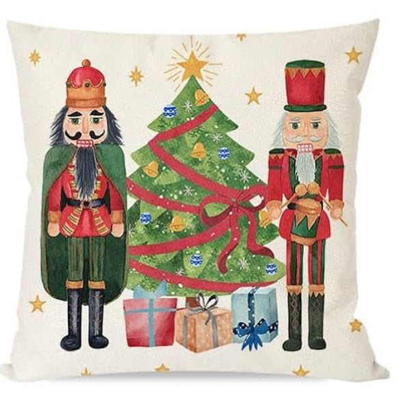 Nutcracker pillow covers