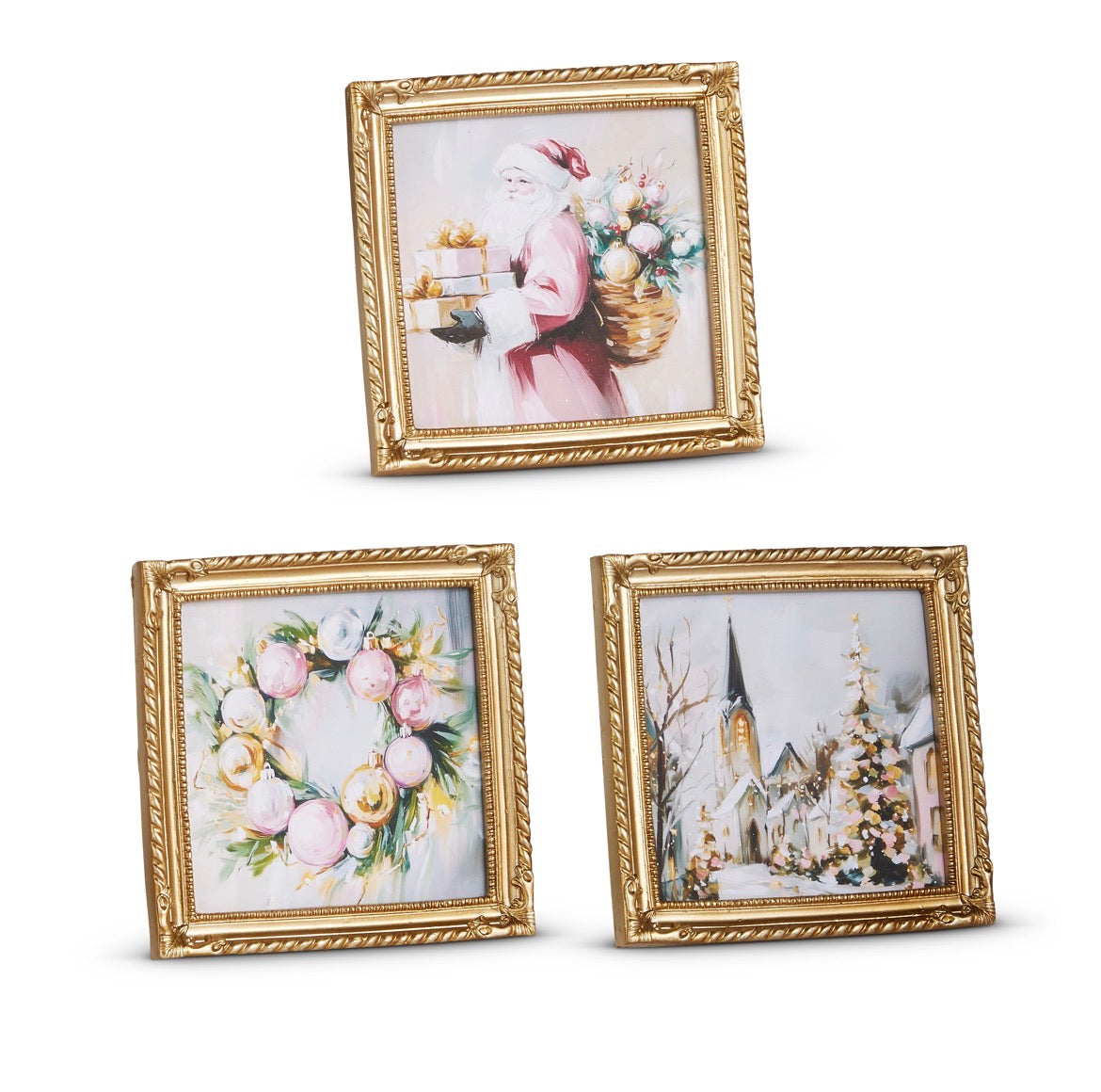 5.5" Twilight Tidings Mini Framed Wall Art