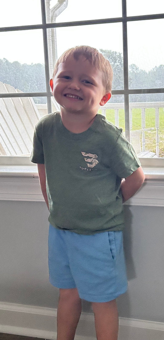 Youth T Mallard camo dog