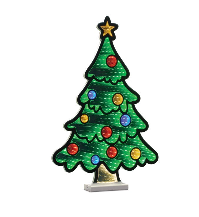 CHRISTMAS TREE EKKOLIGHT 23.5”H ACRYLIC UL PLUG