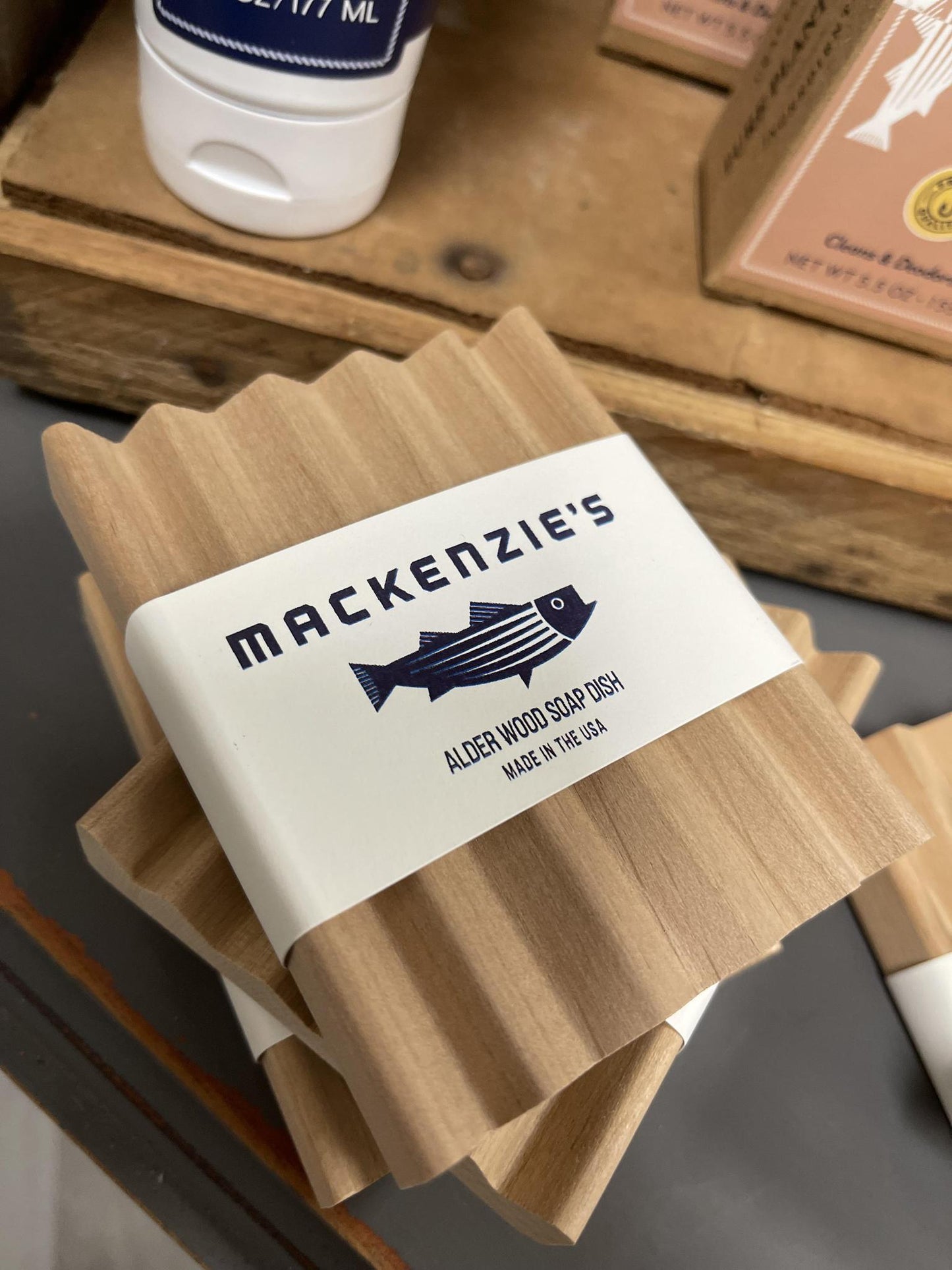 Signature soap dishes