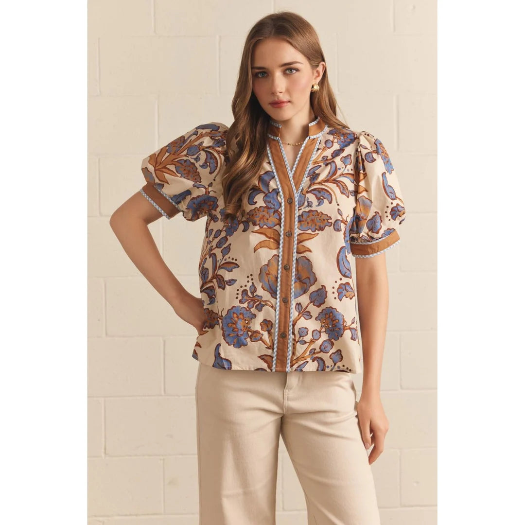 Entro garden party top