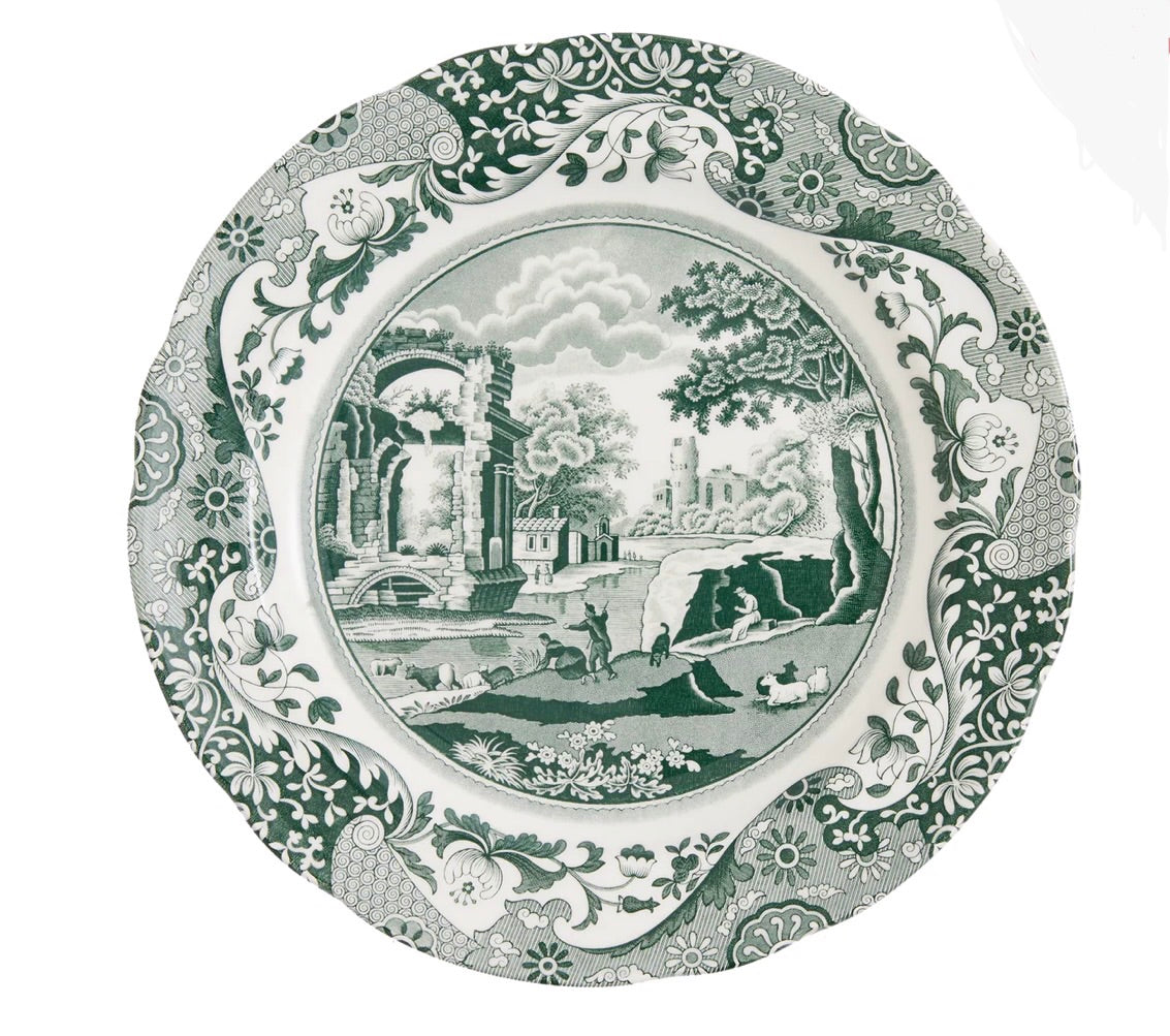 Heritage Green Italian Salad Plate 7 1/4”