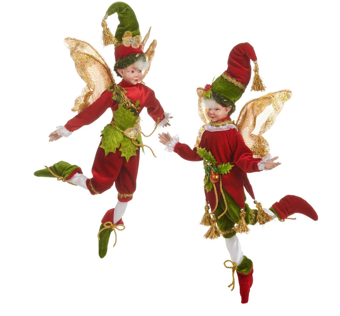 20" Enchanted Forest Fairy Posable Elf Ornament