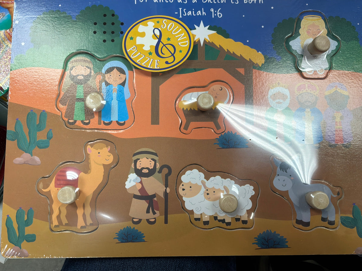 Wooden Nativity Puzzle