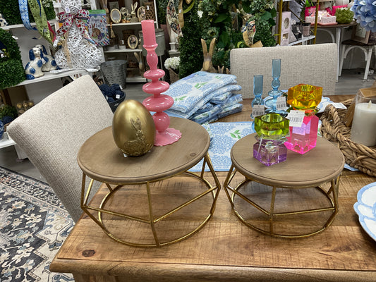 Wood and Metal Risers