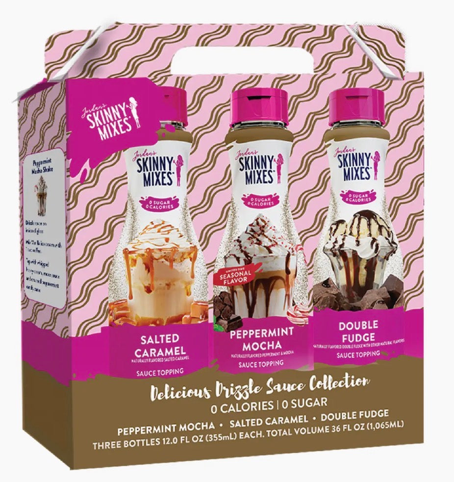 Sugar Free Holiday Delicious Drizzle Sauce Trio