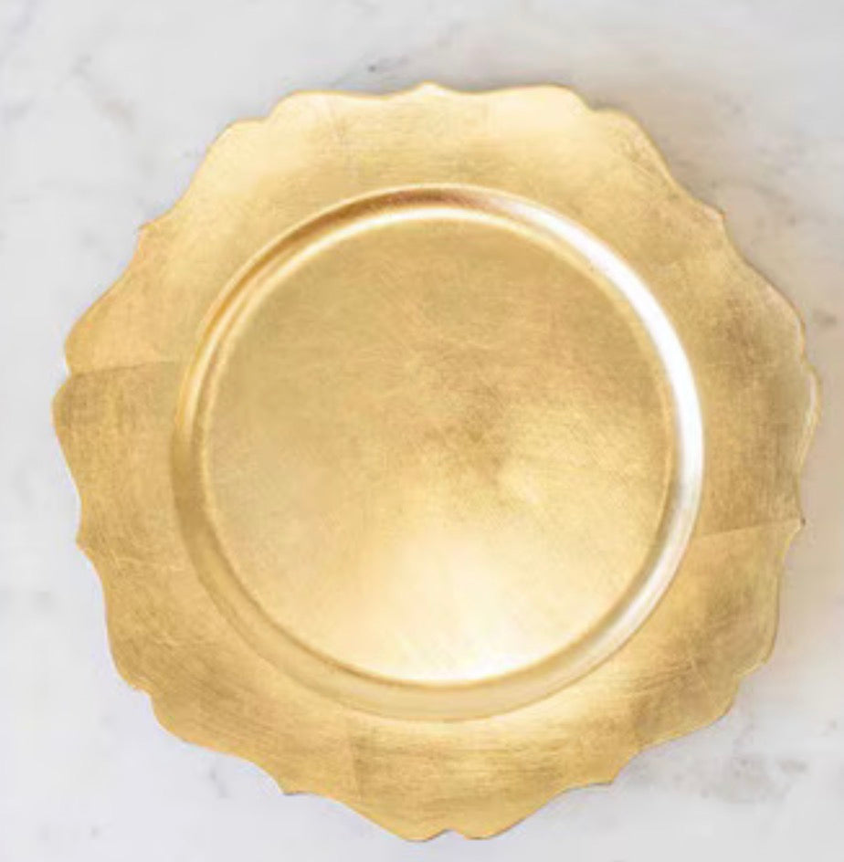 Cartouche Charger in Gold