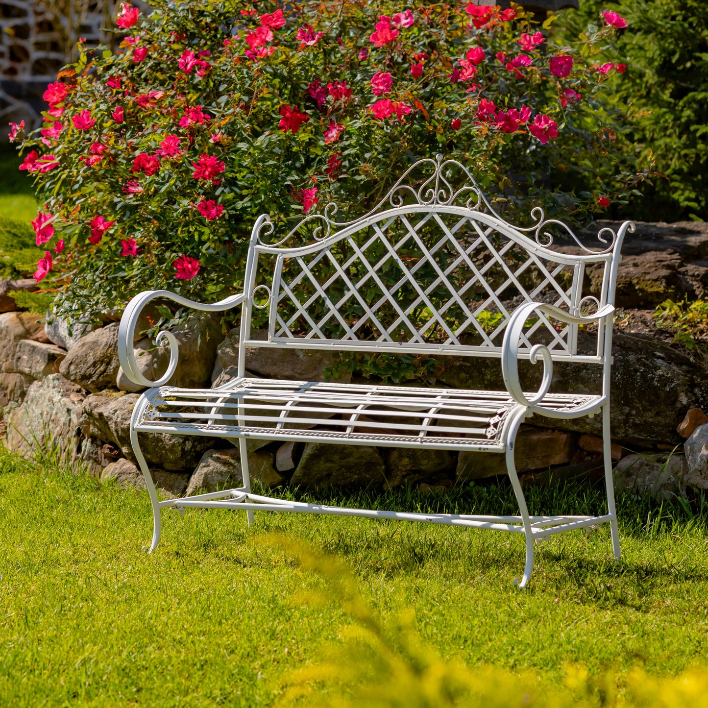 Victorian Iron Garden Bench