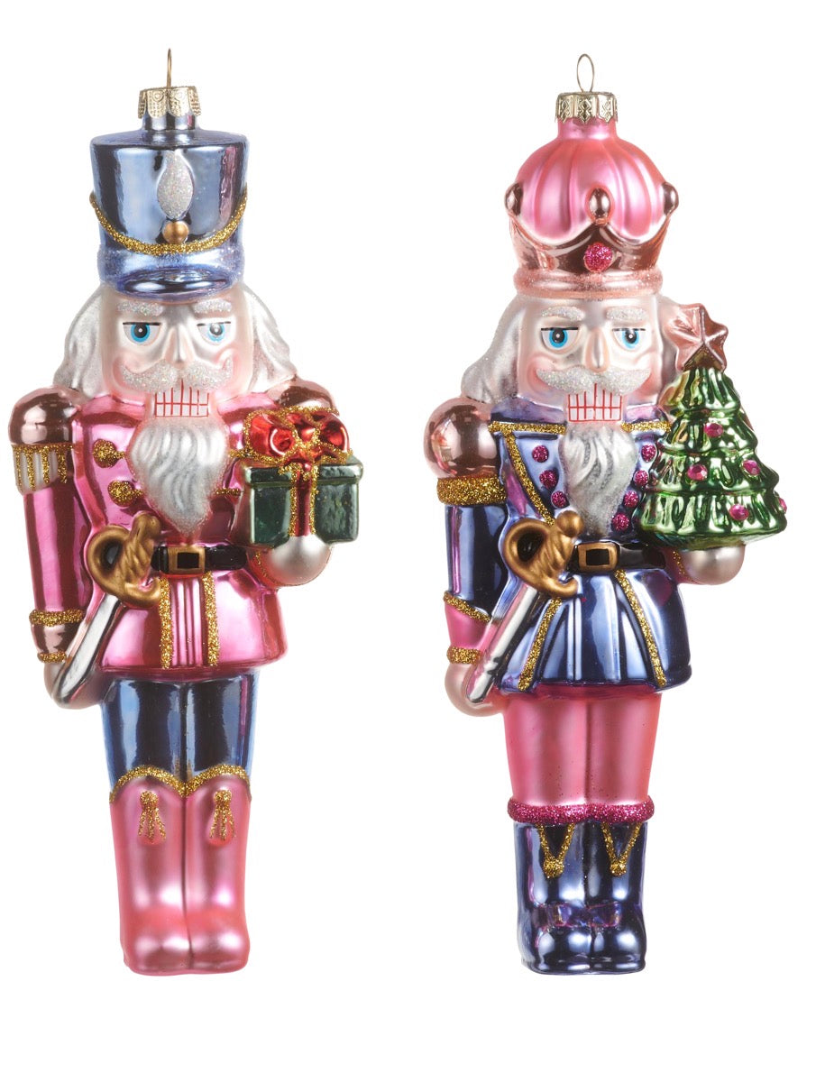 8.25" Bright Nutcracker Ornament