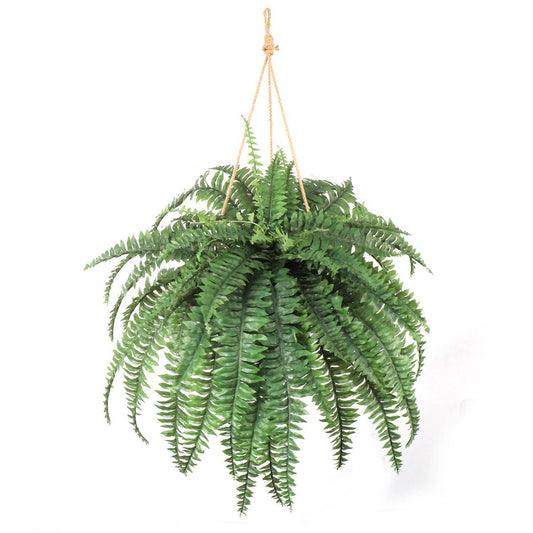 48" Boston Fern Plant - Indoor/Outdoor Faux Fern