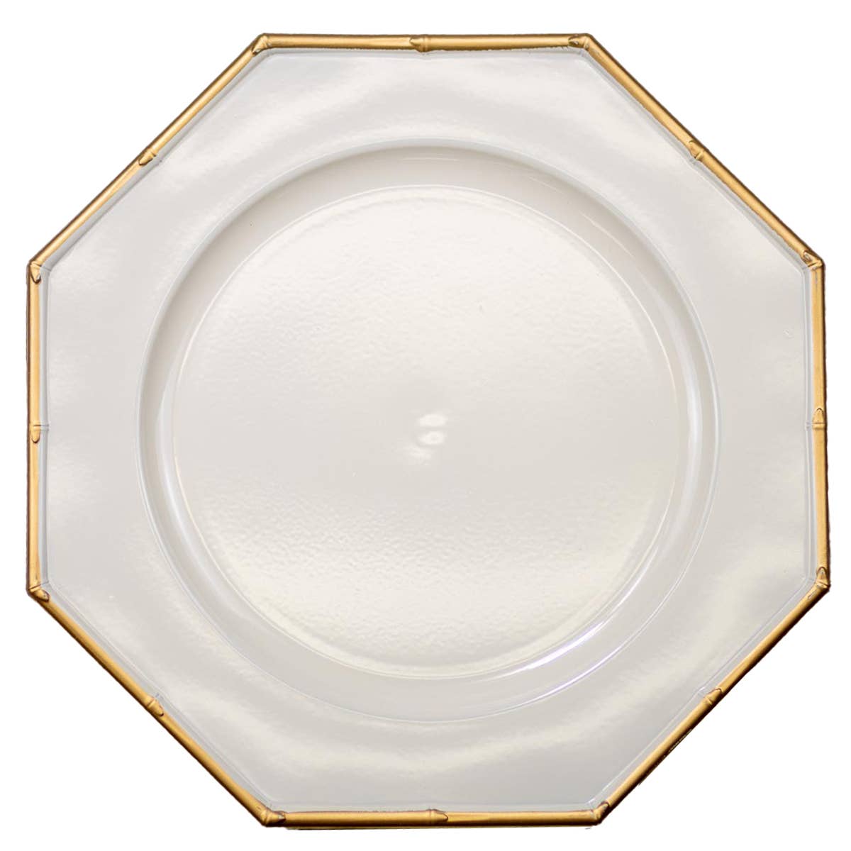 Mandalay Charger Cream/Gold 13'