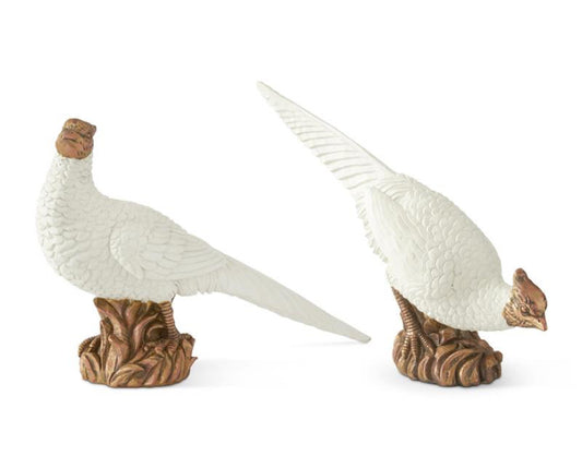 Cream & copper pheasants