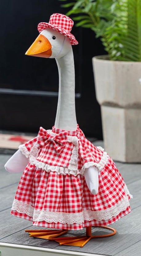 Giddy the Goose Outfit, Plaid Dress