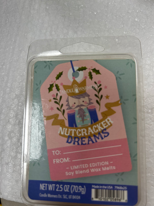 Nutcracker Dreams wax melts