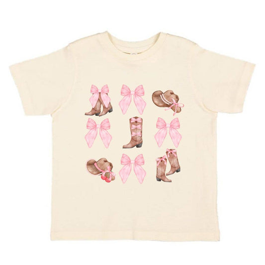 Coquette Cowgirl Short Sleeve T-Shirt - Kids Clothes