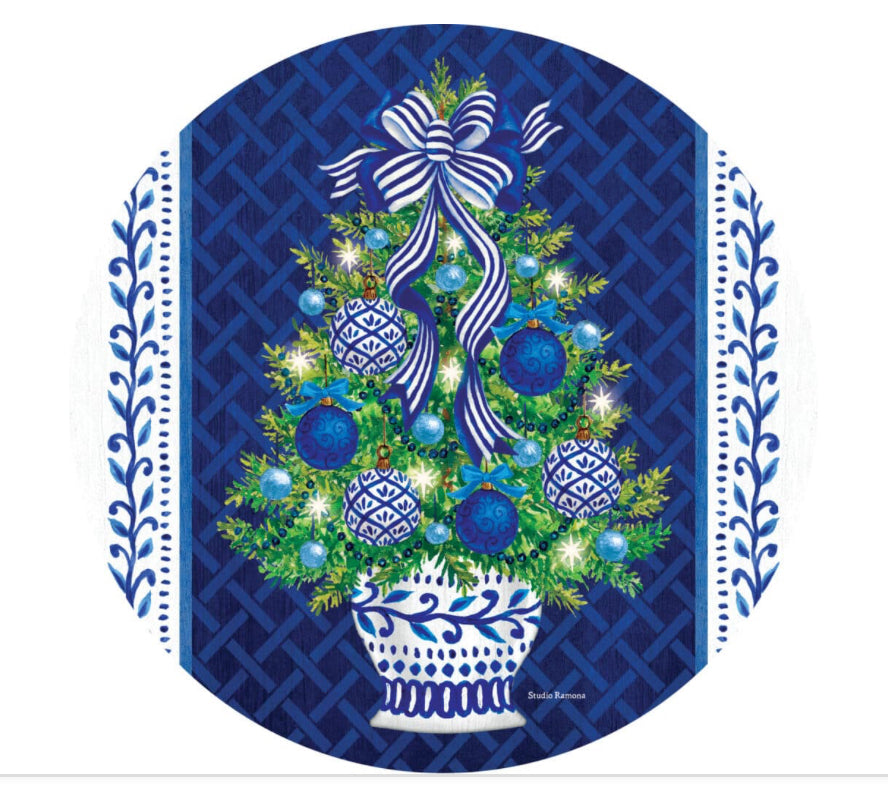 Chinoiserie Christmas tree collection