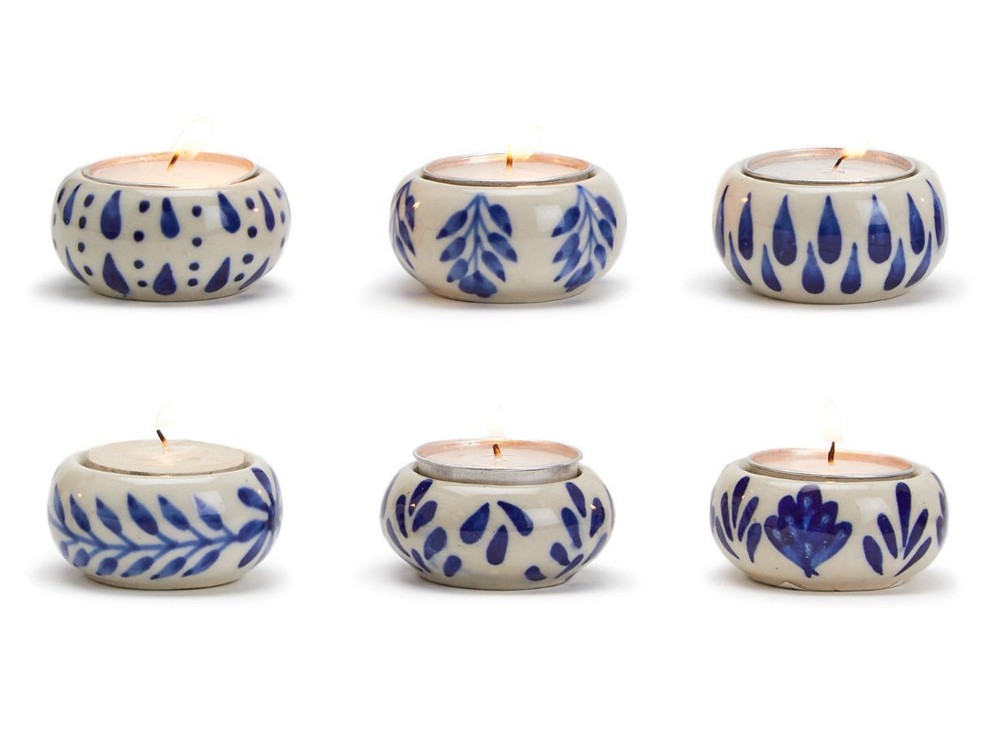 Chinoiserie tea light holder