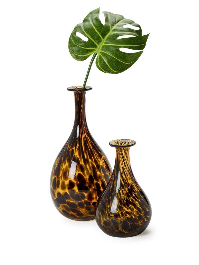 Long Neck Tortoise Print Vases