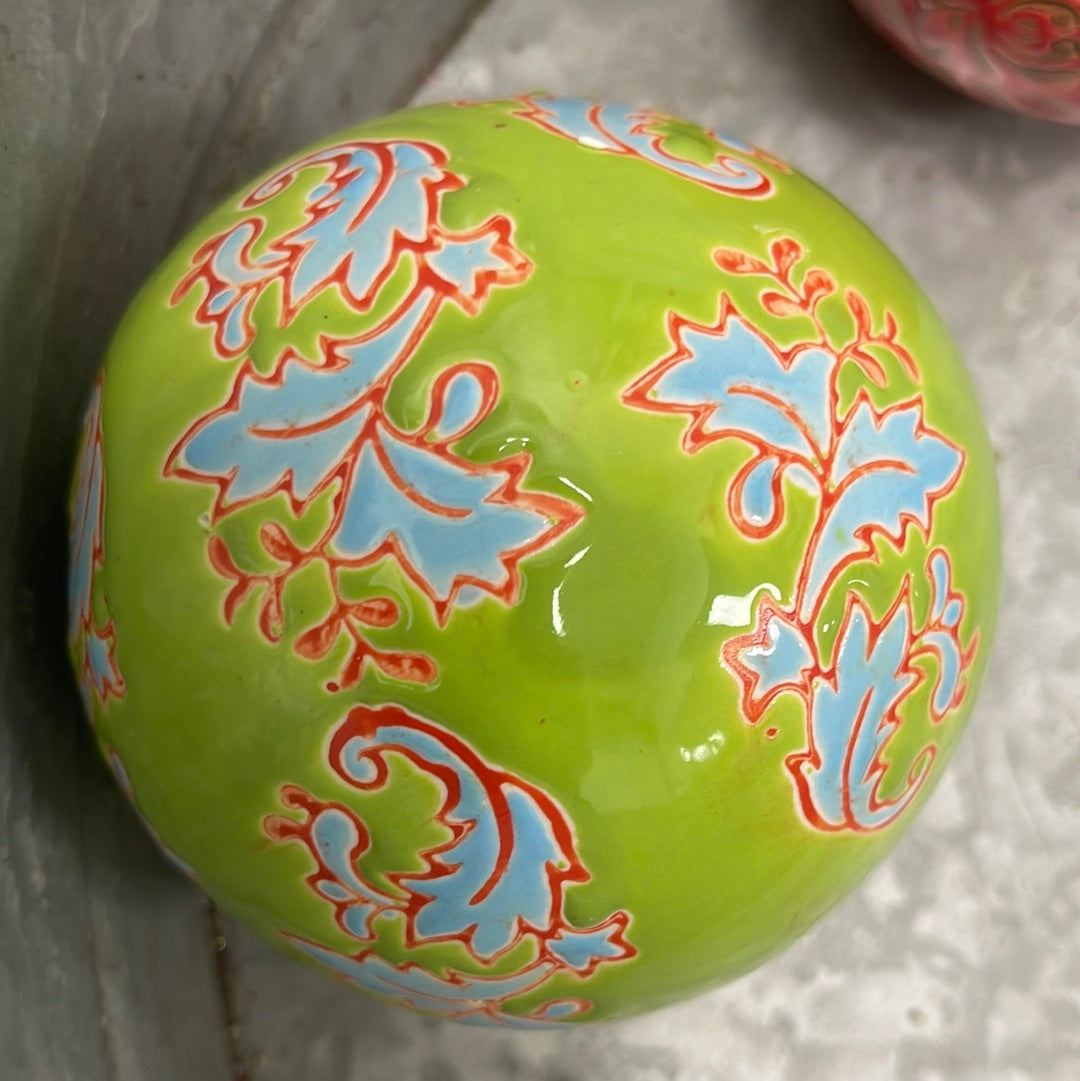 Ceramic sailor balls