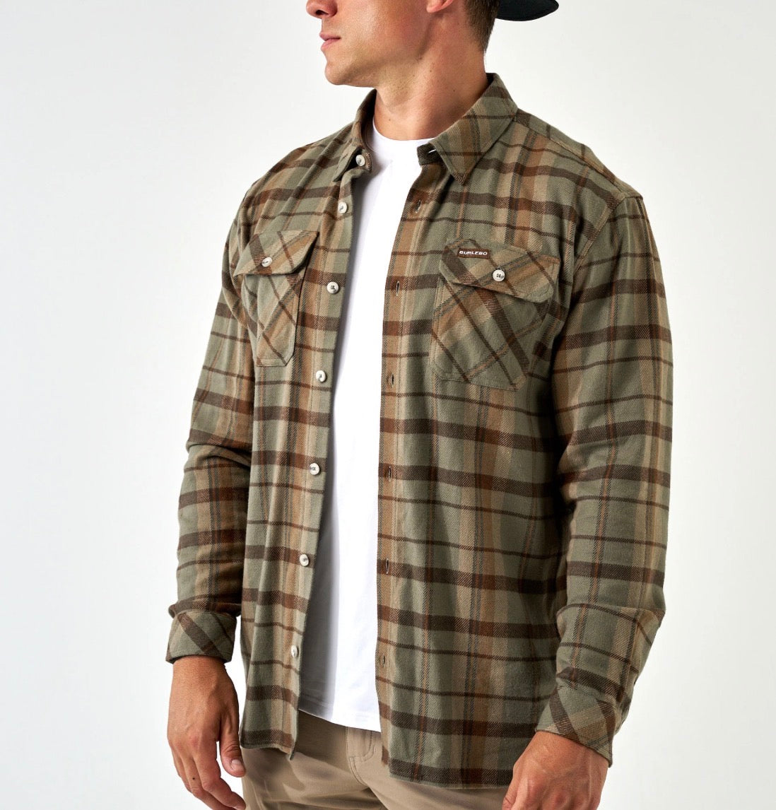 Flannel Shirt - Timber Brown