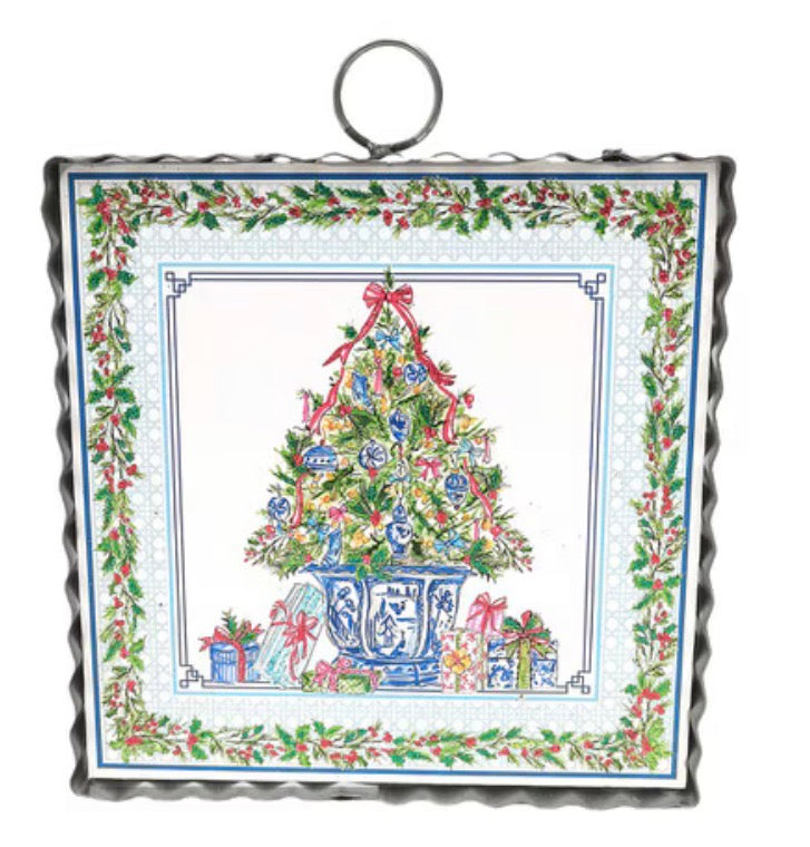 Mini Art Chinoiserie Potted Tree