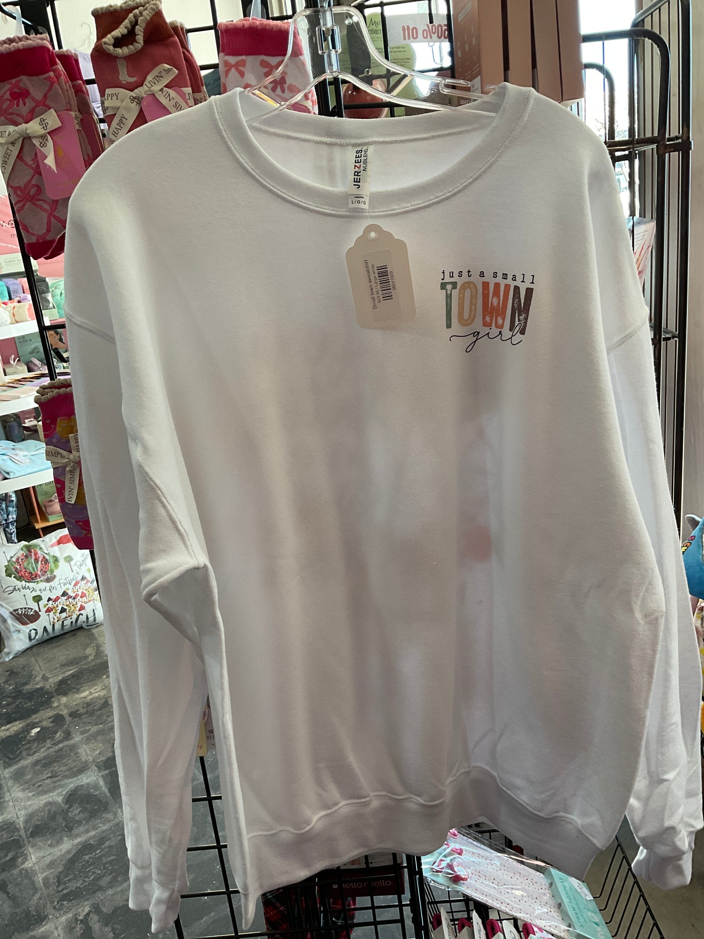 Small town sweatshirt