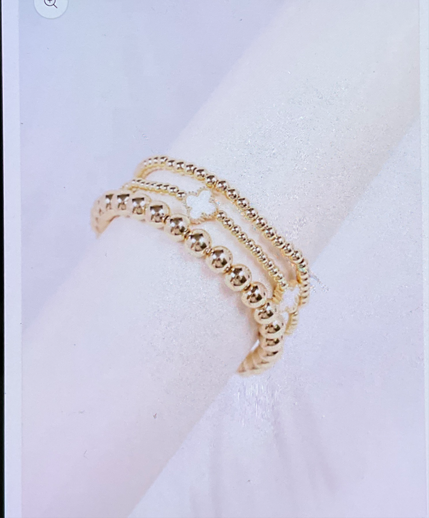 Hailey Bracelet Set-Gold