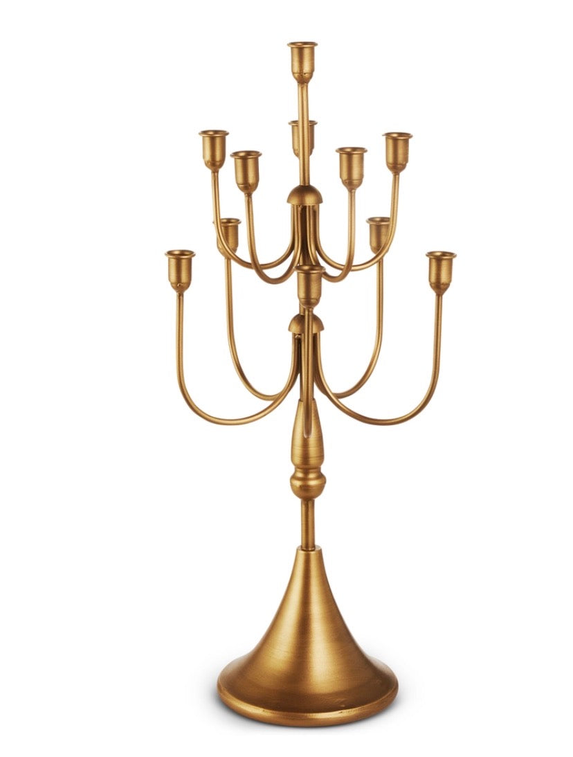 25.5" Gold Candelabra