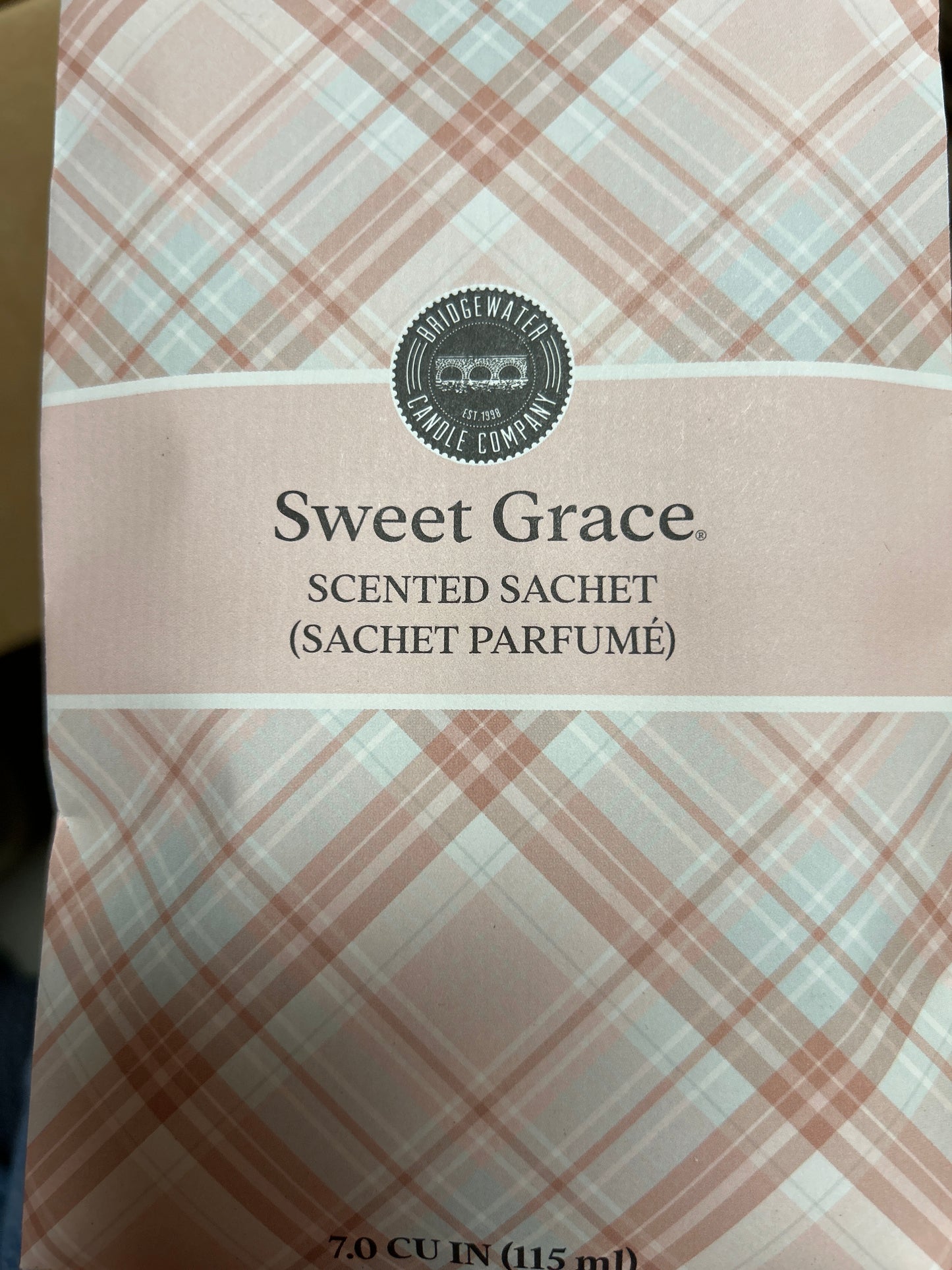 Sweet Grace Plaid Sachet