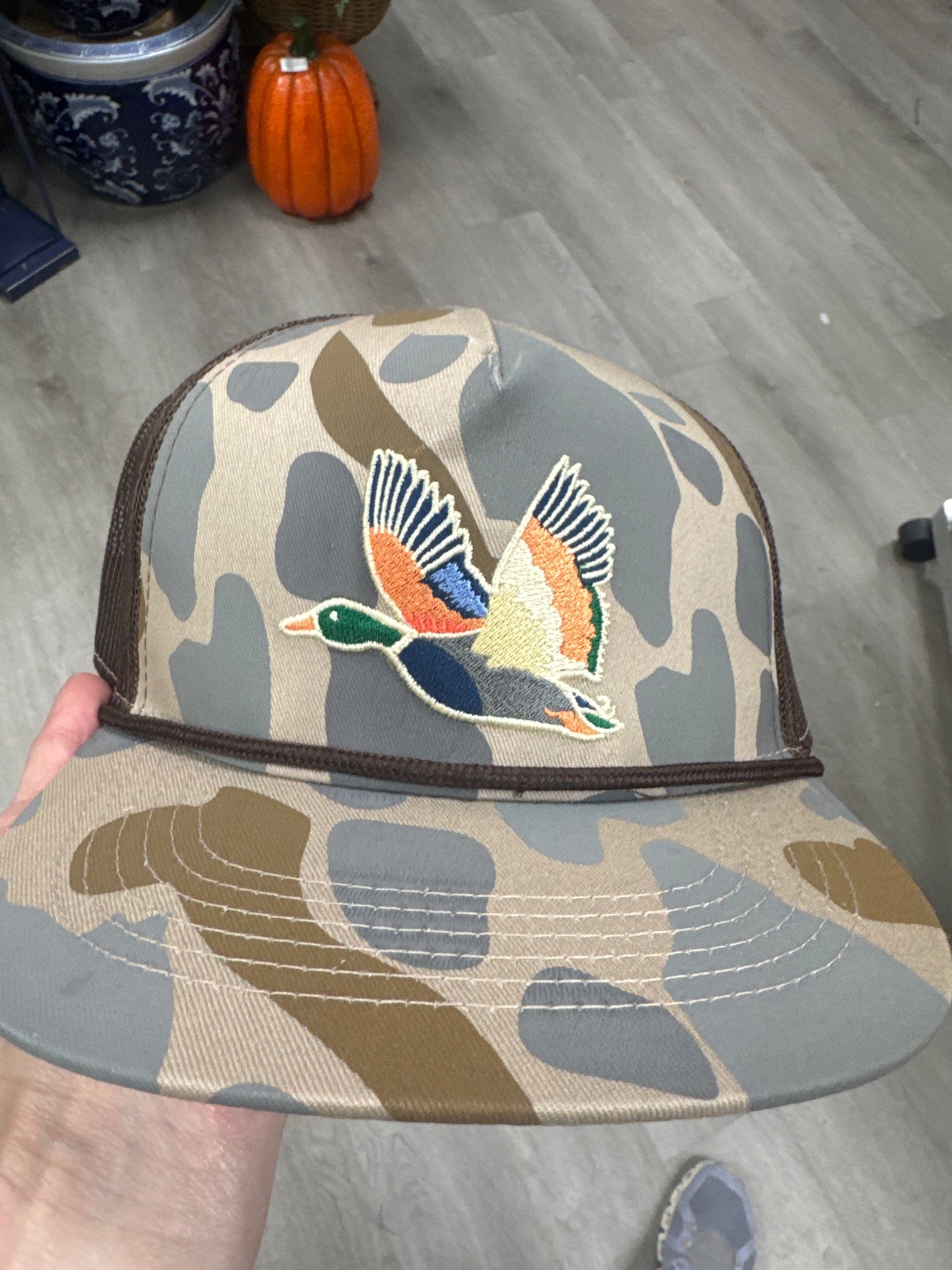 Cap - Retro Camo Duck