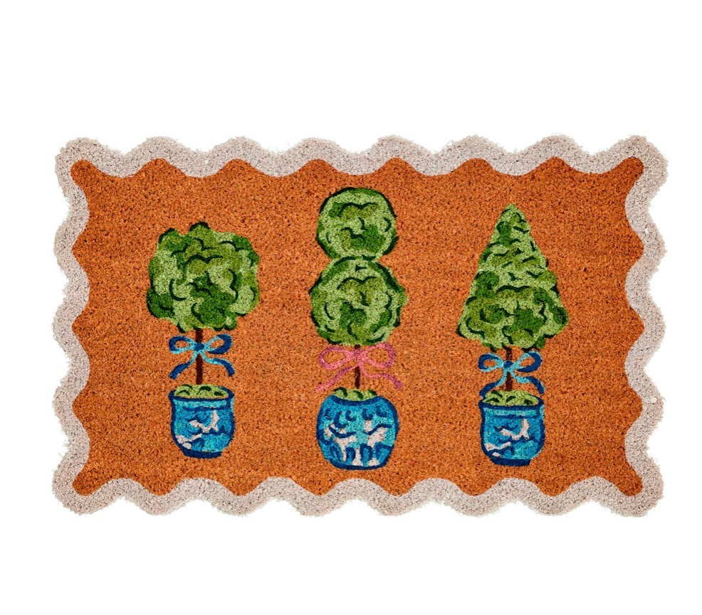 Topiary Door Mat