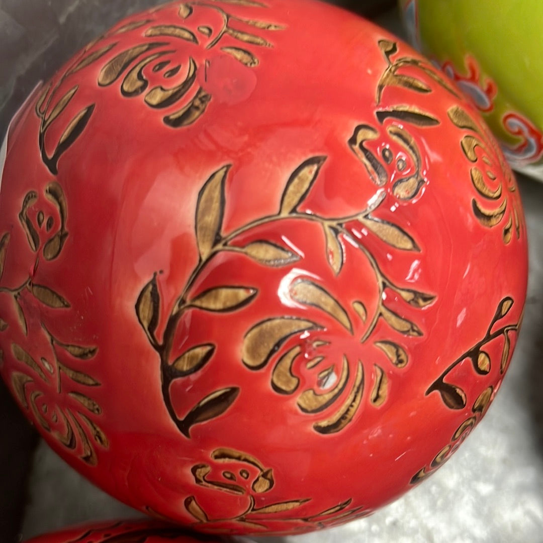 Ceramic sailor balls