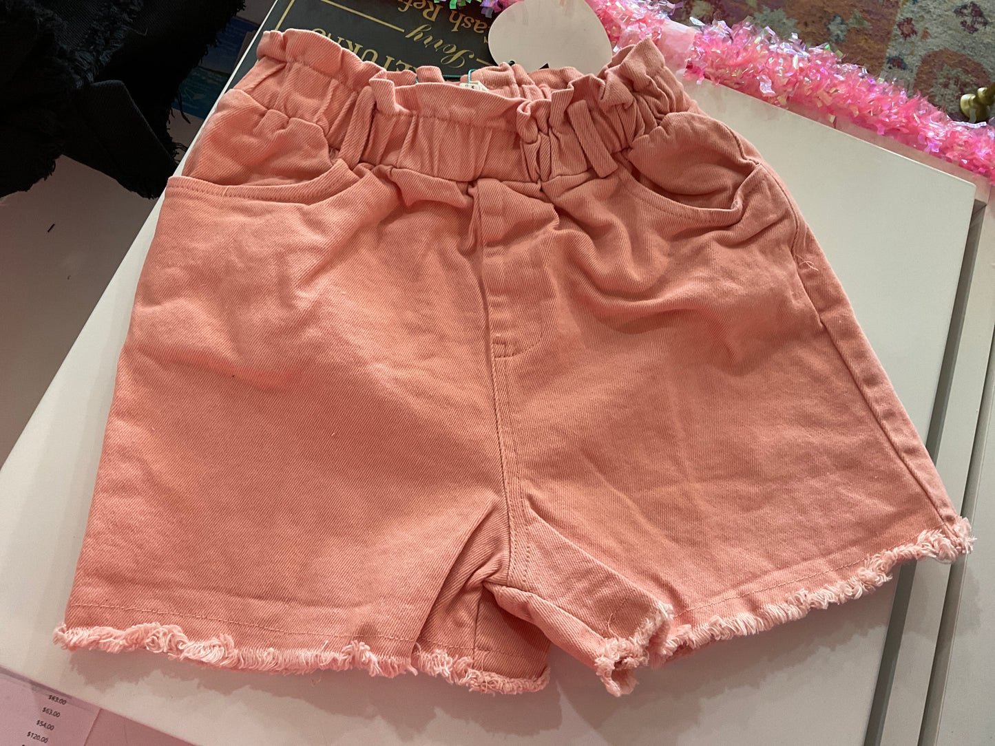 Pink shorts