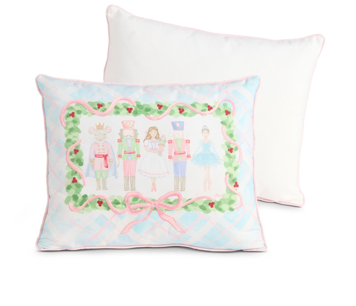 20" Pastel Nutcracker Ballet Pillow